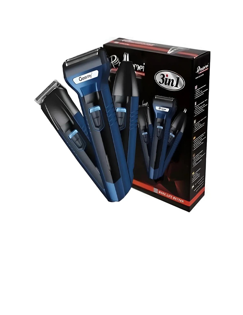 BARBERA 3 EN 1 AZUL GEEMY GM-566