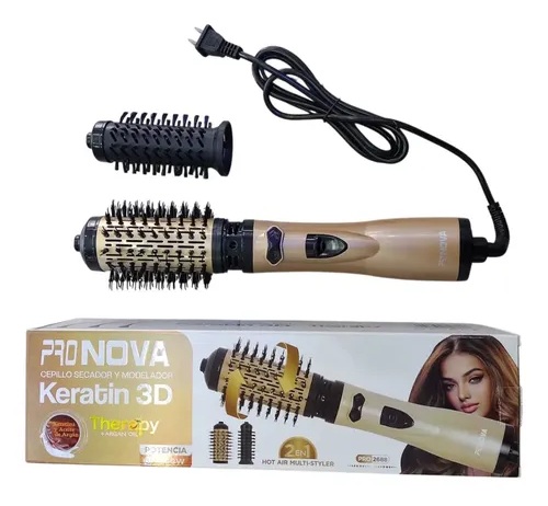 CEPILLO SECADOR GIRO 360 KERATINA RE-2630