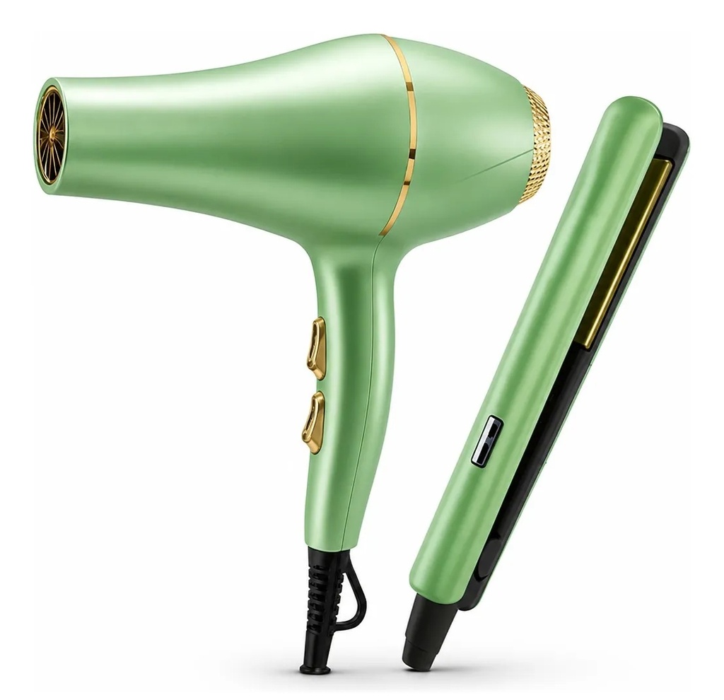 SECADOR DE CABELLO +  PLANCHA REMLINGTON RE-2508