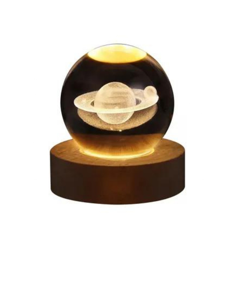 ESFERA DE CRISTAL 6CM GIRATORIA