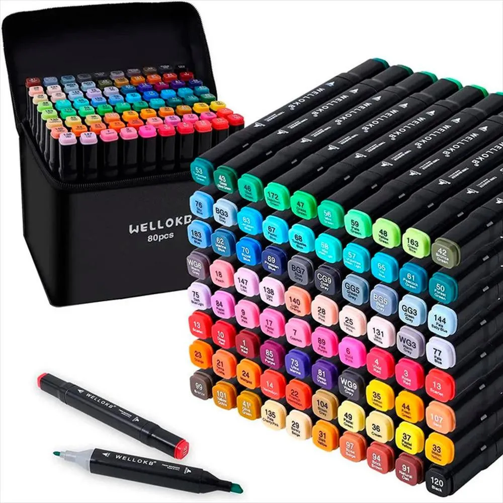 SET DE MARCADORES 48 PCS
