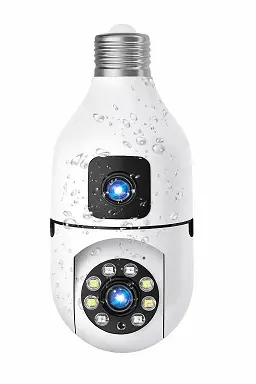 CAMARA BOMBILLO DOBLE LENTE