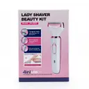 MAQUINA RASURADORA PARA MUJER  KIT 4IN1 USB SN-8866